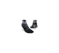 Injinji calcetines Run Midweight No-Show Coolmax Mini-Crew Chaussettes S Noir