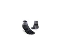 Injinji calcetines Run Midweight No-Show Coolmax Mini-Crew L Negro