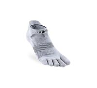 Injinji calcetines Run Original Weight No-Show Coolmax S Gris/plata