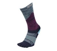 Injinji Calcetines Trail de peso medio para mujer, Twilight, XS/S