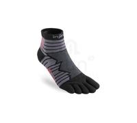 Injinji calcetines Ultra Run Mini-Crew Coolmax L Gris/plata