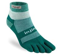 Injinji Calcetines unisex Trail Midweight Mini Crew, Sagebrush, L