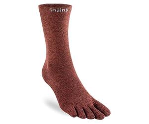 Injinji Liner Crew - Calcetines con dedos separados, Rústico, S/M