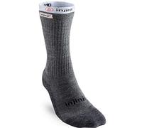 Injinji Liner + Hiker Crew Nuwool Gray Toe Socks Size : 37-44