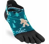 Injinji Spectrum Women's Run Lightweight NO-Show YETI M/L