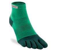 Injinji Trail Calcetines de media altura para hombre con dedos separados, Color verde., L