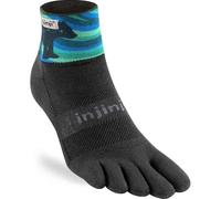 Injinji TRAIL MIDWEIGHT Mini Crew Artist Design Aurora L, multicolor, L