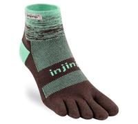 injinji Trail Midweight Mini Crew - Calcetines con dedos para hombre, Menta, Large
