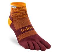 injinji Trail Midweight Mini Crew - Calcetines cortos para hombre, Solar, Large