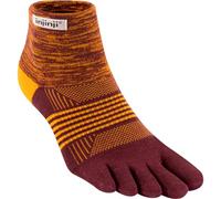 Injinji Trail Midweight Mini Crew Toesocks para mujer, Solar, M-L
