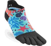 Injinji Women's SPECTRUM RUN LIGHTWEIGHT NO-SHOW SEASIDE M/L, Seaside, M/L