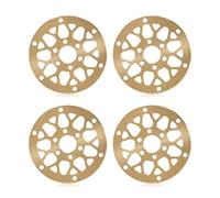 INJORA 1.3" Caras de Rueda de Latón ModuWheel