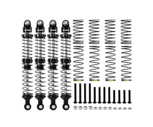 INJORA 110mm DRX Amortiguadores de Aceite con Muelle de Doble Tarifa para TRX4 SCX10 Crawler RC 1/10