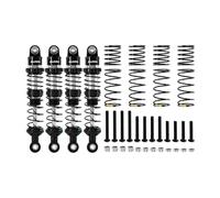 INJORA 80mm DRX Amortiguadores de Aceite con Muelle de Doble Tarifa para TRX4 SCX10 Crawler RC 1/10