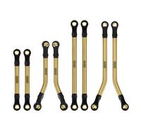 INJORA 8PCS Latón Alto Espacio Libre Conjunto de Enlaces para 1/18 RC Crawler TRX4M High Trail K10 F150