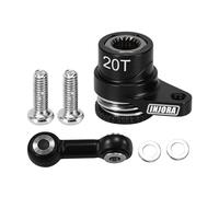 INJORA Juego de Protector de Servo de Aluminio 20T para ARRMA Mojave Granite GROM Typhon GROM