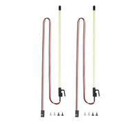 INJORA Luz LED Tipo Látigo de 195mm con Fijación Lateral para 1/10 RC Crawlers