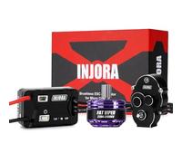 INJORA MBL32 G2 ESC Sin Escobillas Impermeable & Motor Outrunner 2204 Fat Viper para 1/18 TRX4M