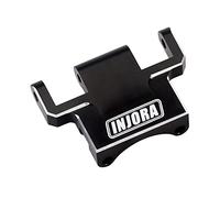 INJORA Parte Superior del Armazón del Eje Trasero Montaje de Enlace Actualizar Piezas para Axial SCX24 Deadbolt C10 JLU Gladiator Bronco 1/24 Crawler Coche,Negro