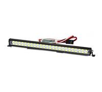 INJORA RC Light LED Barra de luz 17/52/102/147 mm Accesorios Upgrade para 1/10 RC Crawler Car Axial SCX10 90046 Traxxas TRX-4 CC01 D90（147 mm）
