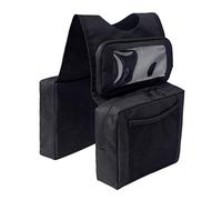 Injoyo Alforja Duradera Oxford Outdoor ATV Quad Bike Moto ATVTank Saddlebag Black