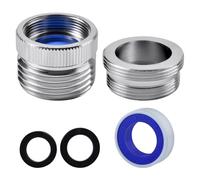 INJOYTEC Adaptador de grifo a manguera de jardín, adaptador de grifo de cocina a mangueras de jardín, adaptadores de grifos de fregadero de baño, adaptadores de conexión rápida a mangueras de jardín