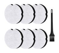 INJOYTEC Paquete de 6 filtros compactos, repuesto para la aspiradora Bissell QW12T-201, compatible con los números de piezas originales 1604896 y 160-4896 filtro vertical compacto y ligero