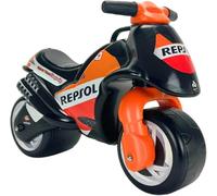 INJUSA Moto Correpasillos Neox Niño Bebé 1 2 3 Años Repsol, Negro | ruedas anchas, decoración permanente, listo para usar, soporta 30 kg, 69 x 27,5 x 49 cm, fabricado en España