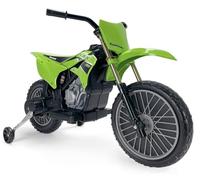 INJUSA Moto Eléctrica 12V KX 85 Niño 3 4 5 6 Años Kawasaki | batería de plomo de 12 V, 60 min de autonomía, 5-6 km/h, soporta 30 kg, fabricado en España, 103 x 52 x 65,5 cm