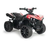 INJUSA Quad Eléctrico Infantil Racing 6V para Niños +18 Meses con Luces, Sonidos y Marcha Atrás