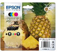 Epson 604XL cartucho de tinta 4 pieza(s) Original Alto rendimiento (XL) Negro, Cian, Magenta, Amarillo