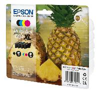 Epson 604XL cartucho de tinta 4 pieza(s) Original Alto rendimiento (XL) Negro, Cian, Magenta, Amarillo