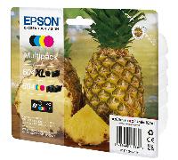 Epson 604XL cartucho de tinta 4 pieza(s) Original Alto rendimiento (XL) Negro, Cian, Magenta, Amarillo