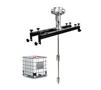 Ink Air Agitator Tank Barrel Air Mixer, Pneumatic Bracket Mixer, 1HP Air Agitator Paint Mix Tool, Coatings Mixing Machine for Viscous Liquid