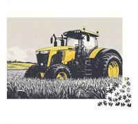 Ink and Wash Puzzle 3D 1000 Piezas para Adultos Y Niños - Tractor Rompecabezas De Madera Difícil, Juego Familiar Educativo, Decoración Y Regalo Original 1000pcs (75x50cm)