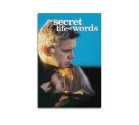 Ink blot Póster de la película The Secret Life of Word (La vida secreta de la palabra), póster de película clásica retro, póster de película artística para decoración de pared, 40 x 60 cm, estilo sin