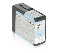 Epson Cartucho de tinta T5805 (C13T580500) cian claro 80 ml Original – Stylus Pro 3800/3880