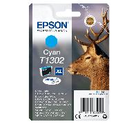 Cartucho de Tinta Original Epson T1302XL Cian Alto Rendimiento