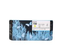 Ink Cartridge, Cartucho de Tinta 730 Compatible con Impresora HP DesignJet T1600 T1600dr T1700 T1700dr T2600 T2600dr ,for Parts(1PC HP730 Yellow)