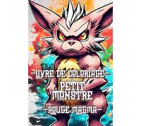 Ink & Doodle - Livre de coloriage: Tiny Monster - Magmarot - 45 illustrations: Pour imagination et détente