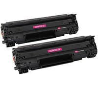 Ink Inspiration 2 Tóners compatibles para HP Laserjet Pro P1606 P1606DN P1600 P1560 P1566 M1536DNF M1536 MFP & Canon LBP-6200D LBP-6200DW | Reemplazo para HP CE278A & Canon CRG 726 | 2100 páginas