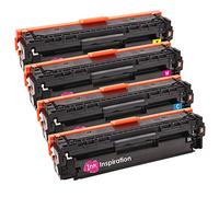 Ink Inspiration 4 Tóners compatibles para HP LaserJet Pro 300 M351a MFP M375nw Pro 400 M451dn M451dw M451nw MFP M475dn M475dw | Reemplazo para HP CE410X 4000 páginas CE411A CE412A CE413A 2600 páginas