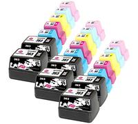Ink Inspiration® Reemplazo para HP 363 Multipack 21 Cartuchos de Tinta Compatible con HP Photosmart C7280 C8180 C5180 C6180 C6280 C7180 3310 3210 3110 8250 D6160 D7160 D7260 D7460