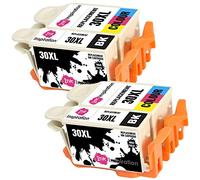 Ink Inspiration® Reemplazo para Kodak 30 30XL 30B 30CL Multipack 4 Cartuchos de Tinta Compatible con Kodak ESP C100 C110 C115 C300 C310 C315 C330 C360 2150 1.2 3.2 3.2S Hero 2.2 3.1 5.1, Negro/Color