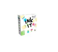 Ink IT - Juego de Mesa cooperativo de 2 a 8 Jugadores, Creatividad e imaginación, a Partir de 7 años, Juego de Ambiente Bankiiiz Blackrock Games, Rojo, Azul, Verde, Amarillo