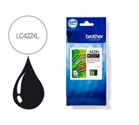 Ink-Jet Brother Lc-422Xlbk Negro Mfc-J5340Dw / Mfc-J5740Dw / Mfc-J6540Dw / Mfc-J6940Dw 3000 Paginas