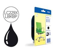 Cartucho tinta brother lc229xlbkbp negro 2400 paginas