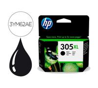 Ink-Jet Hp 305Xl Deskjet 1210 / 1212 / 1255 / 2732 / 2752 / 4155 / 4158 Envy 6020 / 6052 /6055 / 6420 Negro 240