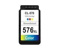 Ink Jungle CL576XL - Cartucho de tinta de color de 12,6 ml, 6,2 ml, compatible con impresoras Canon PIXMA TS3550i TS3551i TR4750i TR4751i TR4755i TR4756i TS3750i TS3751i TS3752i