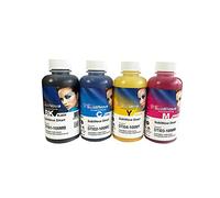 Ink Tec Sublinova Smart DTI Dye Tintas de sublimación 4 x 100 ml CMYK Compatible con Epson, Ricoh y todas las demás impresoras